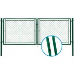PILECKÝ Brána dvoukřídlá zahradní IDEAL II 4037 x 1950 mm – Sleviste.cz
