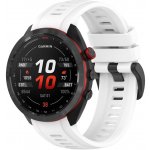 PROTEMIO SILICONE Řemínek pro Garmin Approach S70 - 42mm bílý 63137 – Hledejceny.cz