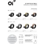 Knog Oi Bell Classic Malý Černá – Zboží Dáma