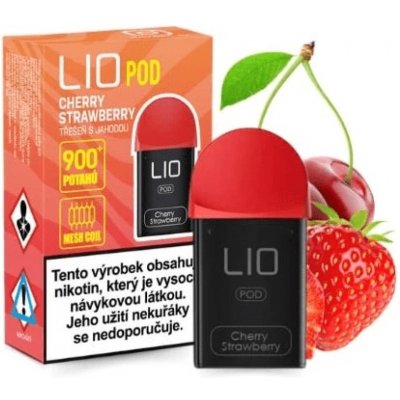 Lio Pod Cherry Strawberry 16 mg 900 potáhnutí 1 ks – Sleviste.cz