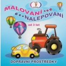 Malování nalepování Dopravní prostředky