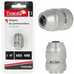 Adaptér pro závitníky M3–M8, 1/4", CrV - TVARDY – Hledejceny.cz