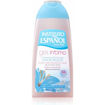 Instituto Espanol Intimate Gel Odor Block Gel pro intimní hygienu proti zápachu 300 ml – Zboží Dáma