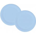 GODAN Papírový talíř světle modrý 18 cm – Sleviste.cz