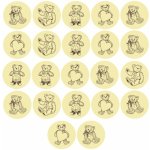 PCB CREATION Čokoládová dekorace Medvídci 22ks – Zboží Mobilmania