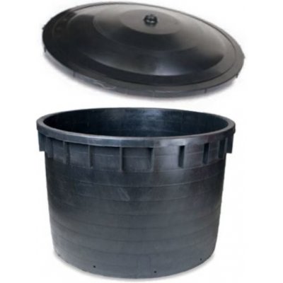 Benco Sud na dešťovou vodu černý 500 l s víkem – HobbyKompas.cz