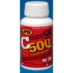 JML Vitamin C 500 mg post.uvol.s sipky 120 tablet – Hledejceny.cz