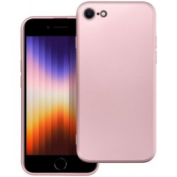 Pouzdro Forcell Metallic Apple iPhone 7 / 8 / SE 2020 / SE 2022 růžové