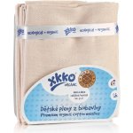 Kikko z biobavlny XKKO Organic 70 x 70 Staré časy natural 5 ks – Hledejceny.cz