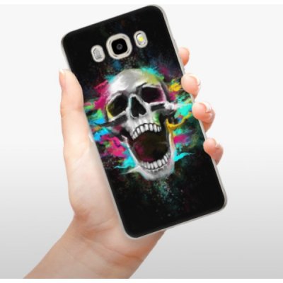 Pouzdro iSaprio Skull in Colors - Samsung Galaxy J5 2016 – Zboží Mobilmania