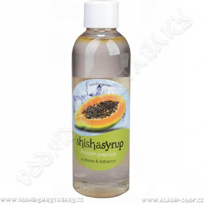 ShishaSyrup Melasa Ledová papaya 100 ml – Zboží Mobilmania