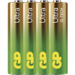 Emos, Alkalická baterie GP Ultra AA (LR6), 4 ks – Zbozi.Blesk.cz