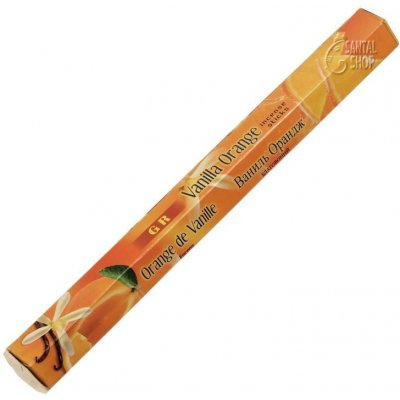 GR Vanilla Orange indické vonné tyčinky 20 ks – Zboží Dáma