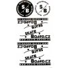 Samolepky SKATE-BOARD.CZ (1x Zdarma k nákupu nad 50Kč) | Sada 2+4 ks