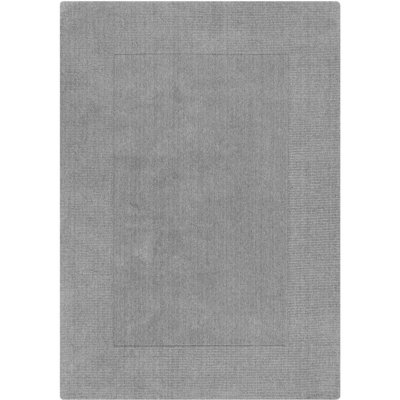 Flair Rugs Tuscany Textured Wool Border Grey Marl šedá – Zboží Mobilmania