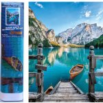 Norimpex Diamantové malování Horské jezero 30 x 40 cm – Sleviste.cz