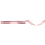 Stuha saténová LIGHT DUSTY ROSE, 6 mm x 25 m – Zboží Mobilmania