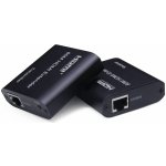 PremiumCord HDMI extender na 60m FULL HD 1080p přes jeden kabel Cat5e/6/6a/7, EDID nastavení KHEXT60-7 – Hledejceny.cz