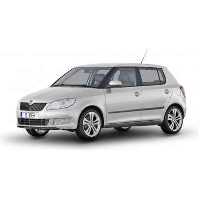 RIDER, Ochranné boční lišty na dveře, Škoda Fabia II, 2007 - 2015 – Sleviste.cz