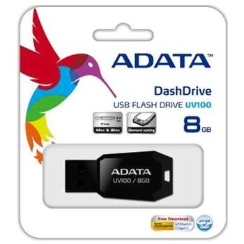 ADATA DashDrive UV100 8GB AUV100-8G-RBK