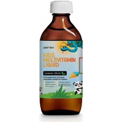 Zerex Kids Tekutý multivitamín 200 ml – Hledejceny.cz