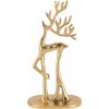 Vánoční dekorace Home Styling Collection Vánoční figurka sob kov 20 cm