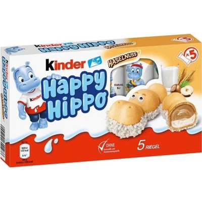 Ferrero Kinder Happy Hippo 5x20,7 g – Zboží Dáma Ferrero Kinder Happy Hippo 5x20,7 g – Zboží Dáma