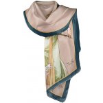 Hedvábný šátek Spring Alfons Mucha – Zboží Mobilmania