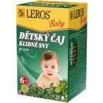LEROS BABY Klidné sny 20 x 1,5 g – Zboží Dáma LEROS BABY Klidné sny 20 x 1,5 g – Zboží Dáma