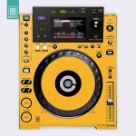Doto Design Skin CDJ 900 FULL COLORS Dark Yellow – Zboží Živě