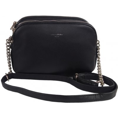 David Jones dámská crossbody kabelka černá 6815-2 – Zboží Mobilmania