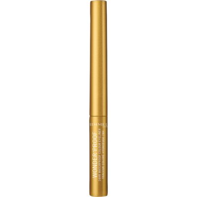 Rimmel London Wonder Proof oční linky 007 Shiny Gold 1,4 ml – Zboží Mobilmania