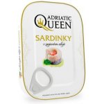 Adriatic Queen Sardinky v sojovém oleji 105 g – Zboží Dáma Adriatic Queen Sardinky v sojovém oleji 105 g – Zboží Dáma