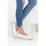 Super in Dámské baleríny 8016WH bílé – Zboží Dáma