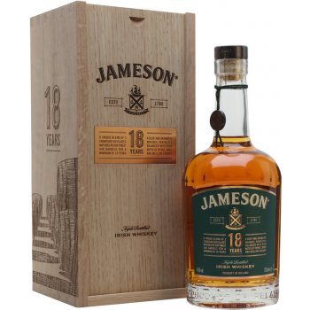 Jameson 18y 40% 0,7 l (holá láhev)