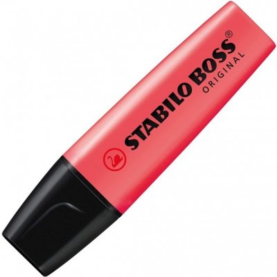 Stabilo Boss Original 70/40 červený – Hledejceny.cz