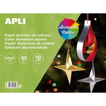 Alpi Metalický papír 65 g mix barev