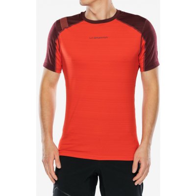 La Sportiva Sunfire T-Shirt mountain red/redwood – Hledejceny.cz