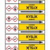 Piktogram Značení potrubí, kyslík