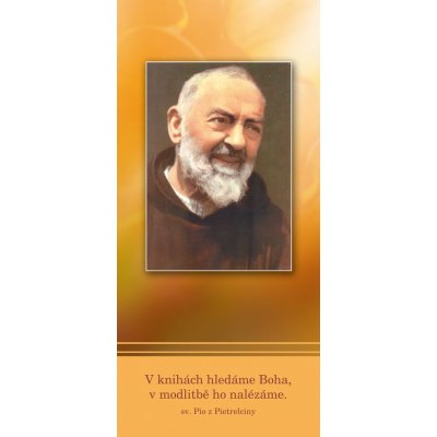 Paulínky Záložka sv. Pio z Pietrelciny (Z 182) – Hledejceny.cz