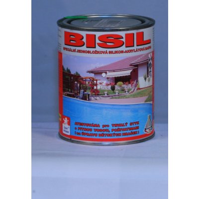 Biopol Paints Bisil - email silikon-akrylátový vrchní pololesklý 0,7kg šedý – Hledejceny.cz