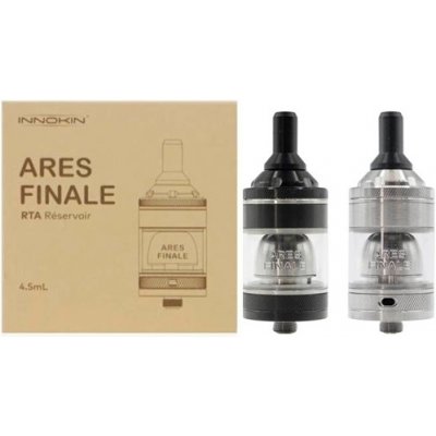 Innokin Ares Finale RTA Clearomizér Nerezová 4,5ml – Zboží Dáma