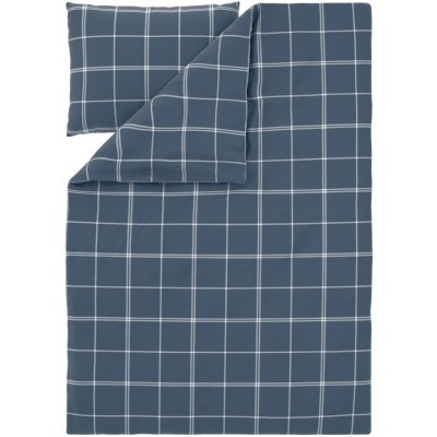 Livarno povlečení z jemného flanelu modrá 140x200 70x90 – Sleviste.cz