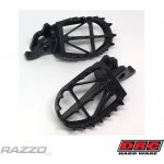 Široké ocelové stupačky DRC Ultra Wide Footpegs Honda CR / CRF – Sleviste.cz