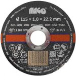 Magg Řezný kotouč 115 x 1,0 x 22,2 mm RK11510 – Zboží Dáma