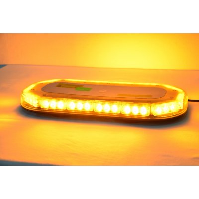 TruckLED Výstražný LED maják, 50 W, R65, magnet, s homologací ECE R65, ECE R10