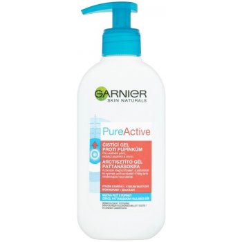 Garnier Pure Active Spot Control čistící gel proti pupínkům a černým tečkám  200 ml od 115 Kč - Heureka.cz