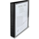 Karton P+P Personal - 4kroužkový pořadač - A4, 40 mm, černý – Zboží Živě