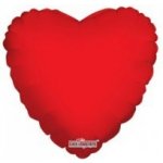 Srdce 46cm červené fóliový balónek – Zbozi.Blesk.cz