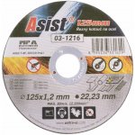 Asist Kotouč řezný na kov 125x22,23x1,2mm – Zboží Dáma